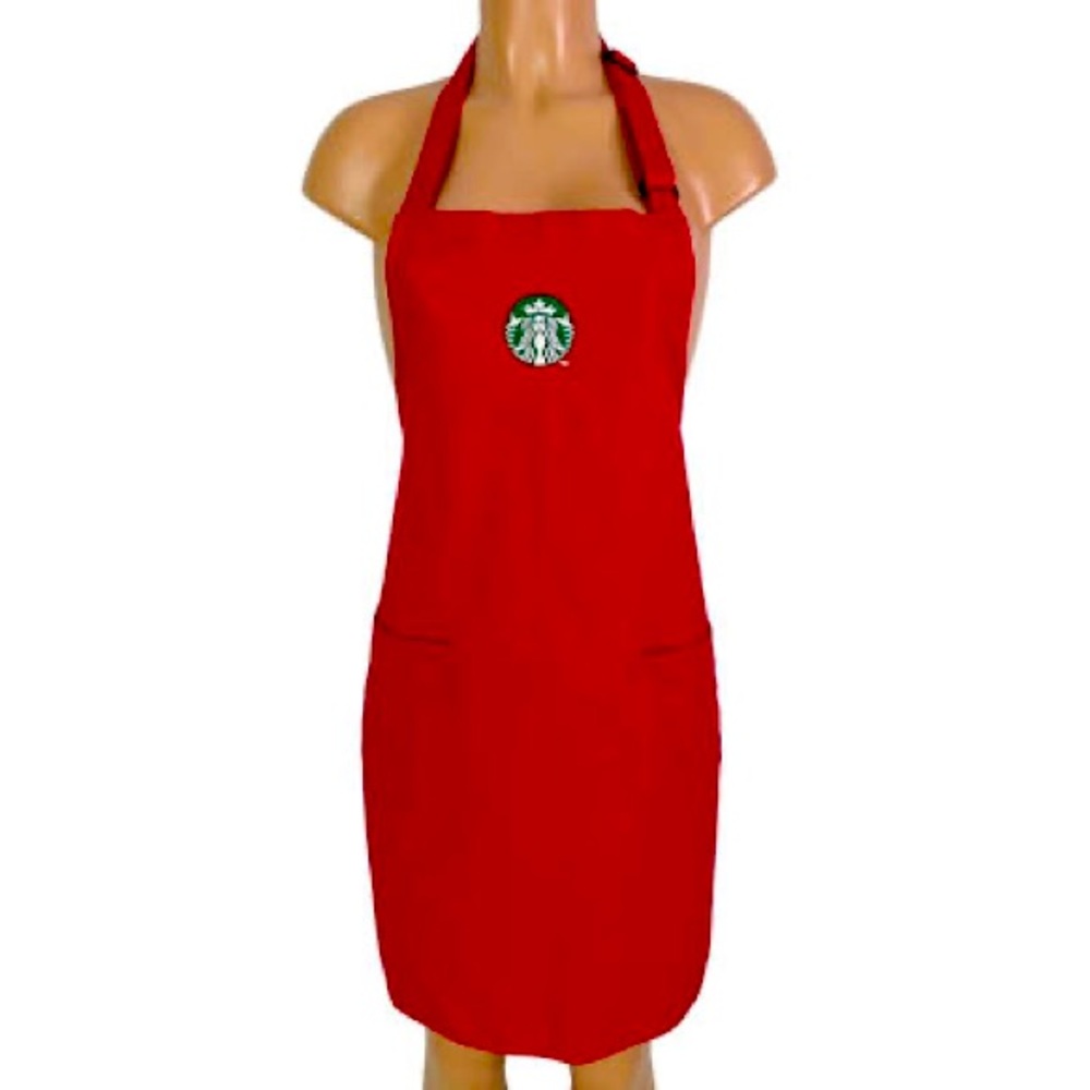 Starbucks Red Holiday Apron, One Size, Limited edition, Unisex